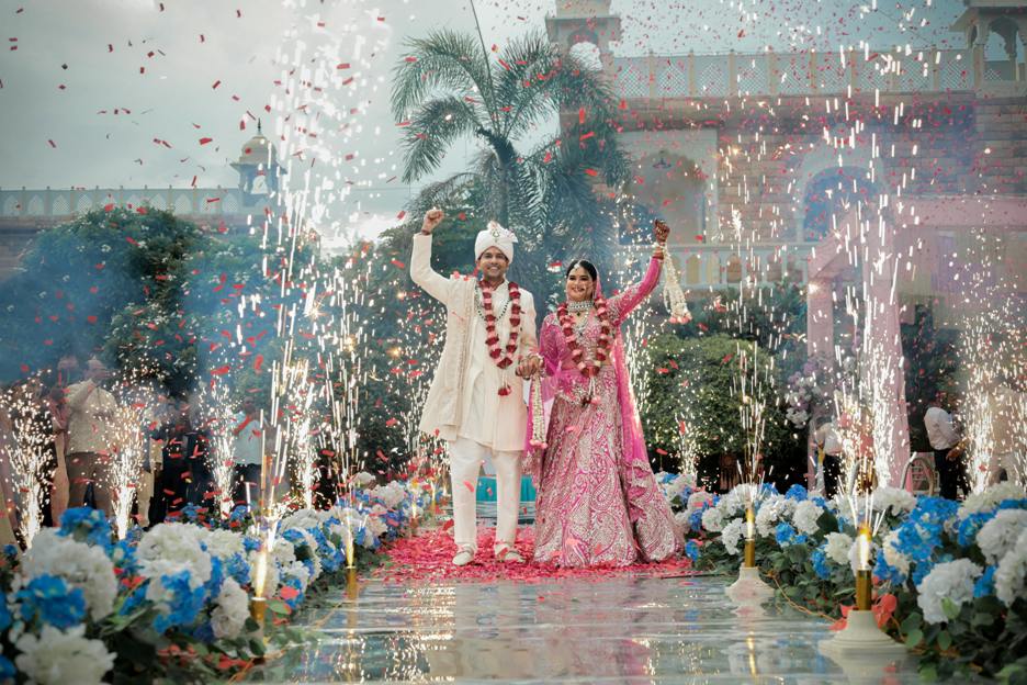 Grand Wedding Entry